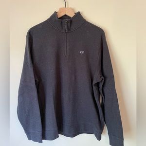 Vineyard Vines black quarter zip